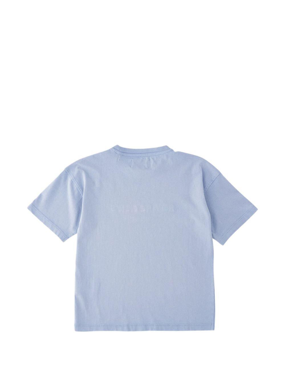 T-shirt azzurra per bambino 11900K 3814 Roy Rogers Kids 