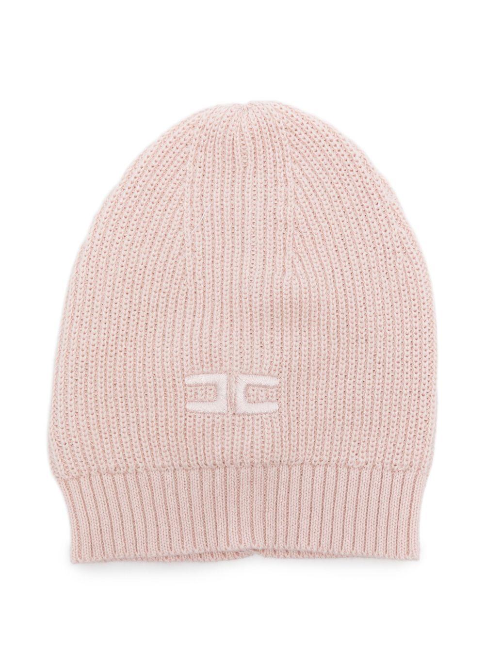 Cappello rosa per neonata ENCP071CFL061 C037 Elisabetta Franchi Kids 