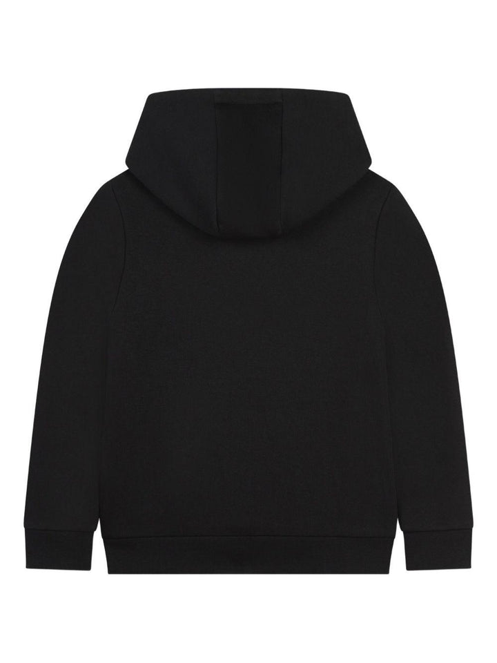 Felpa nera per bambino J52351 09B Boss Kids 