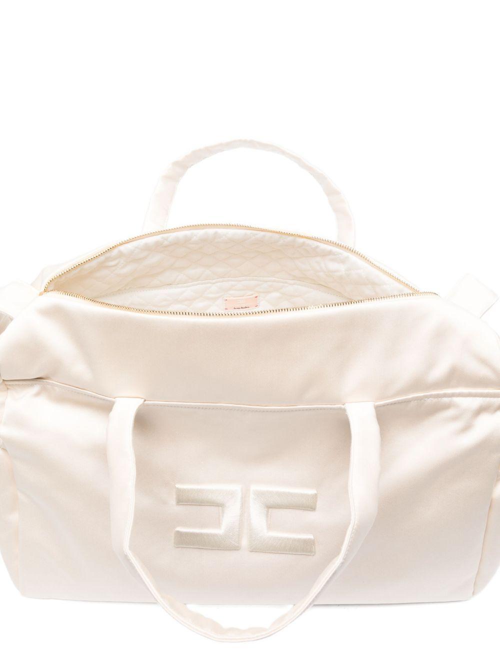 Borsa mamma bianca ENBO0270RA016 0067 Elisabetta Franchi Kids 