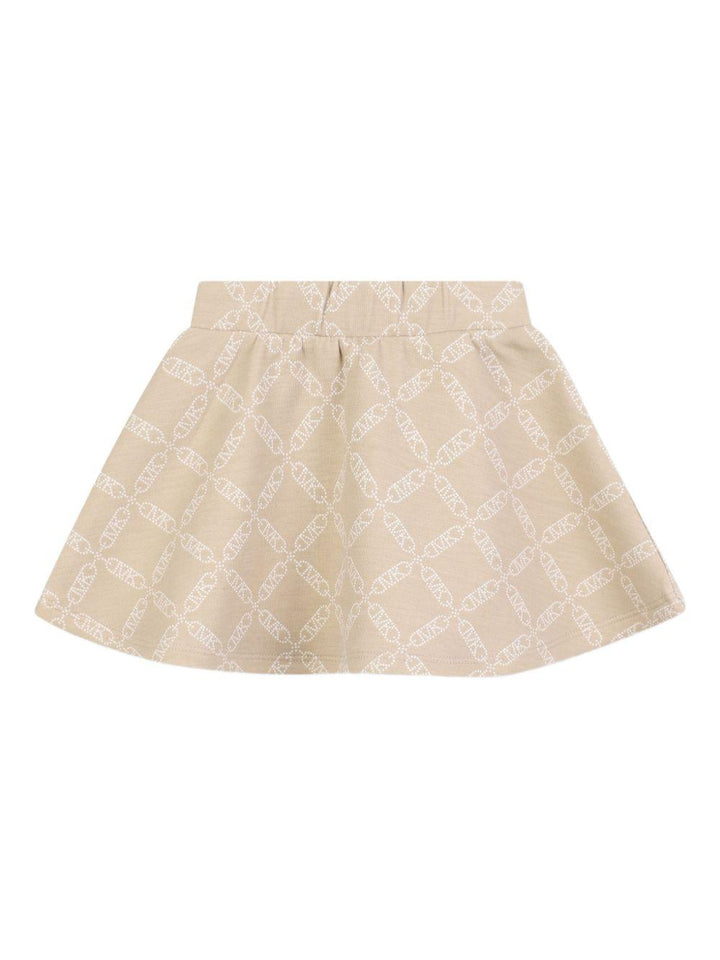 Completo beige/bianco per neonata R30502 23B Michael Kors Kids 