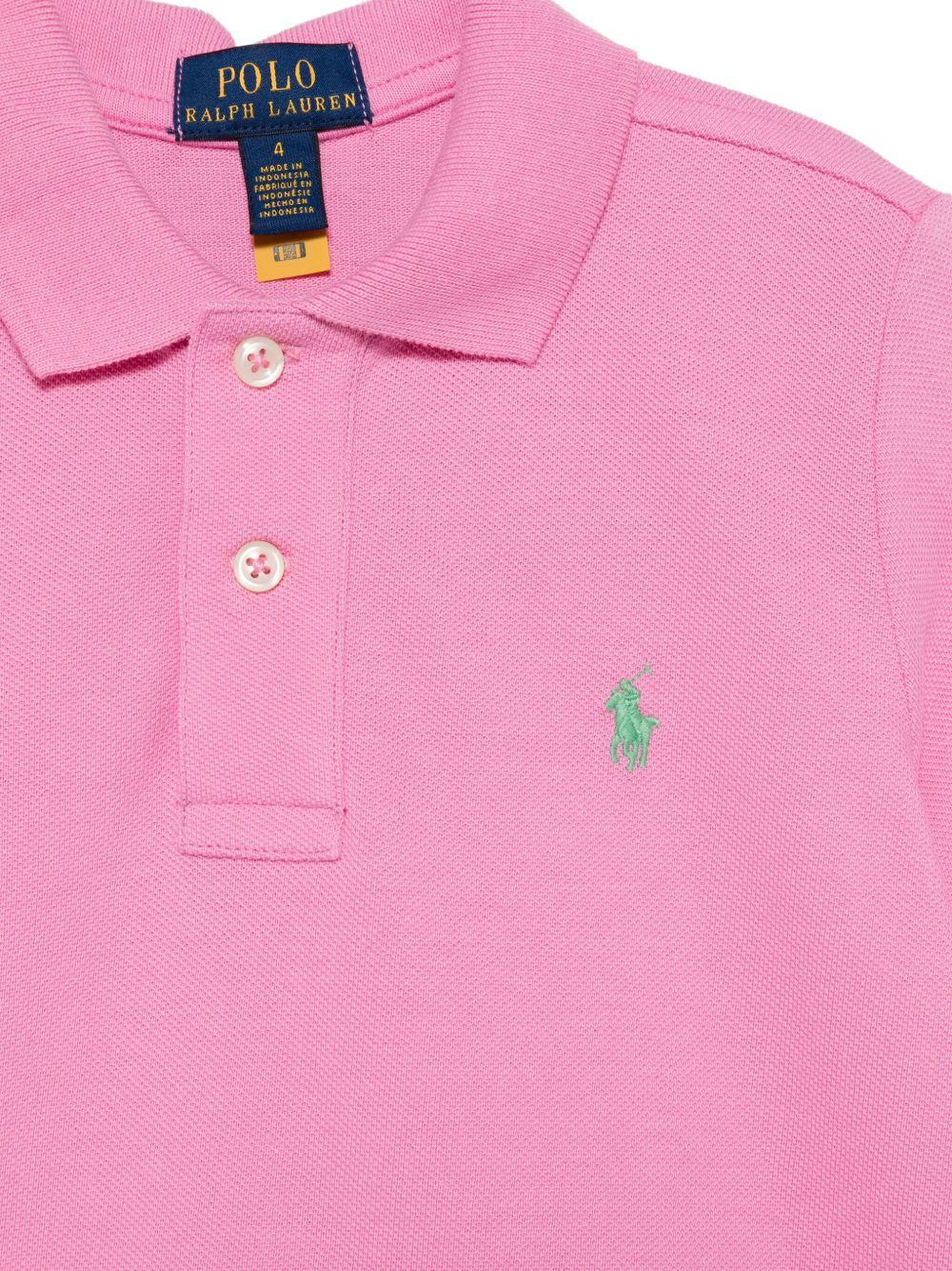 Polo rosa per bambino