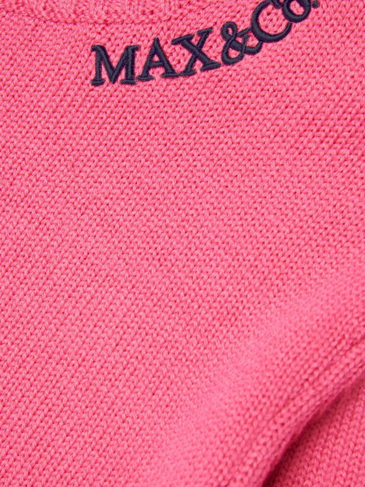 Maglione rosa per bambina MX0251MX043 MX309 Max&co Kids 