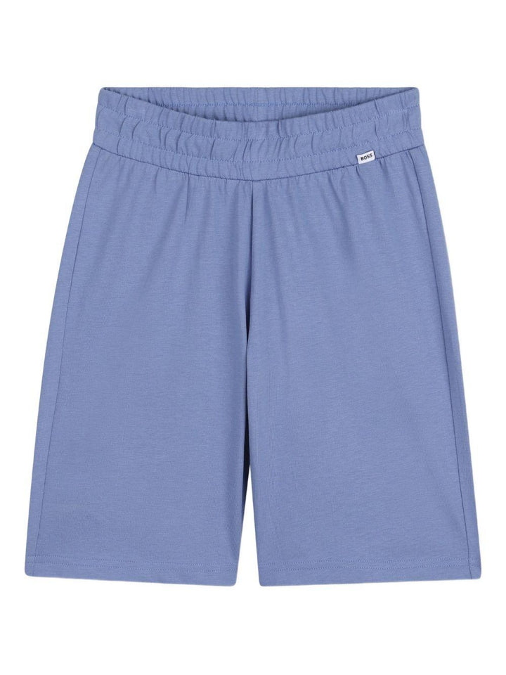 Completo bianco/azzurro per bambino J53002 10P Boss Kids 