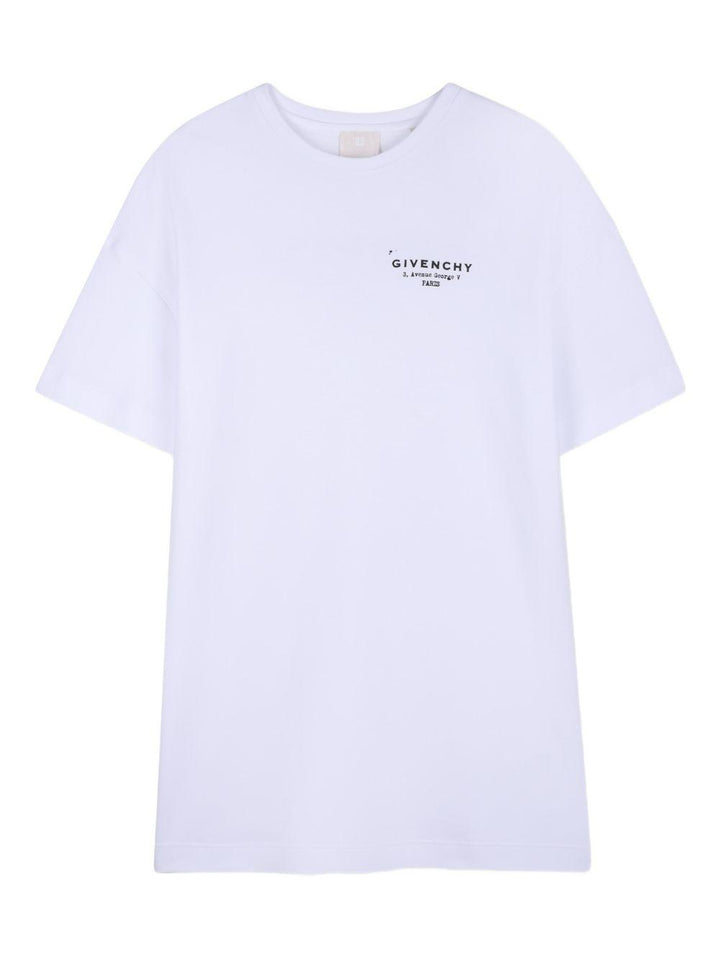 T-shirt bianca per bambino H31225 10P Givenchy Kids 