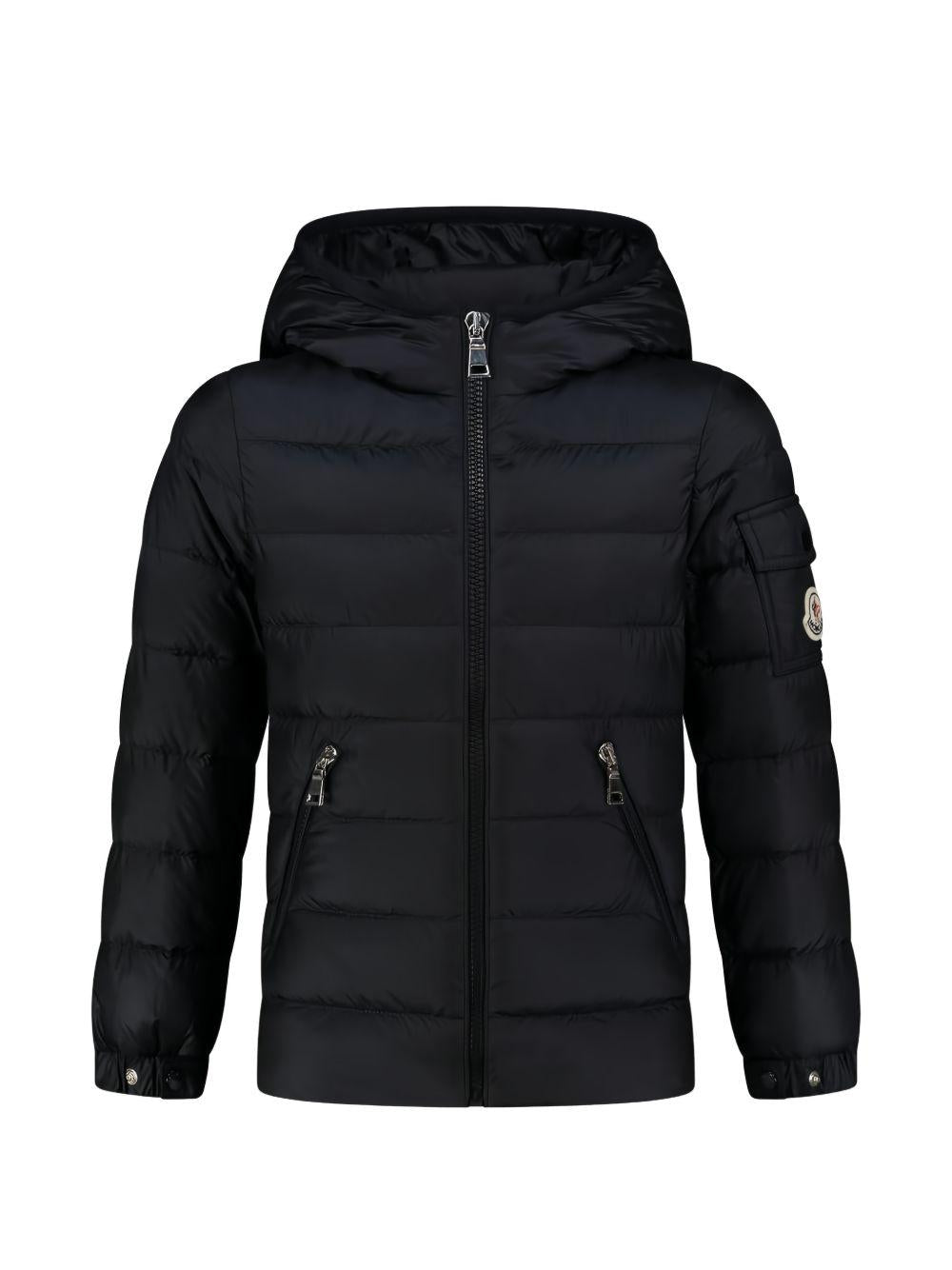 Giubbotto blu scuro per bambino 9541A00031597YF 778 Moncler Kids 