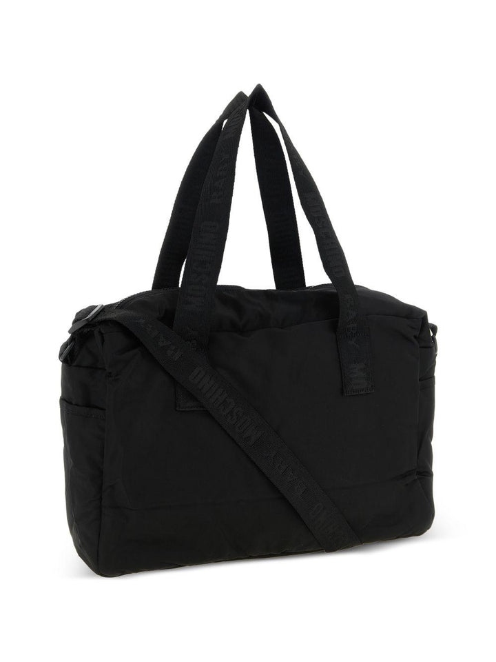 Borsa mamma nera MUX05WL3A89 60100 Moschino Kids 