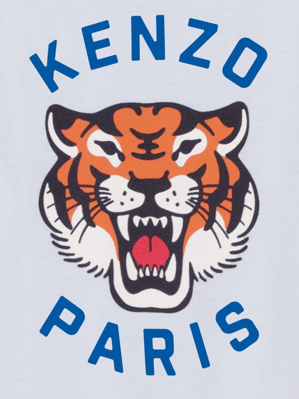 T-shirt azzurra per neonato K61721 77M Kenzo Kids 