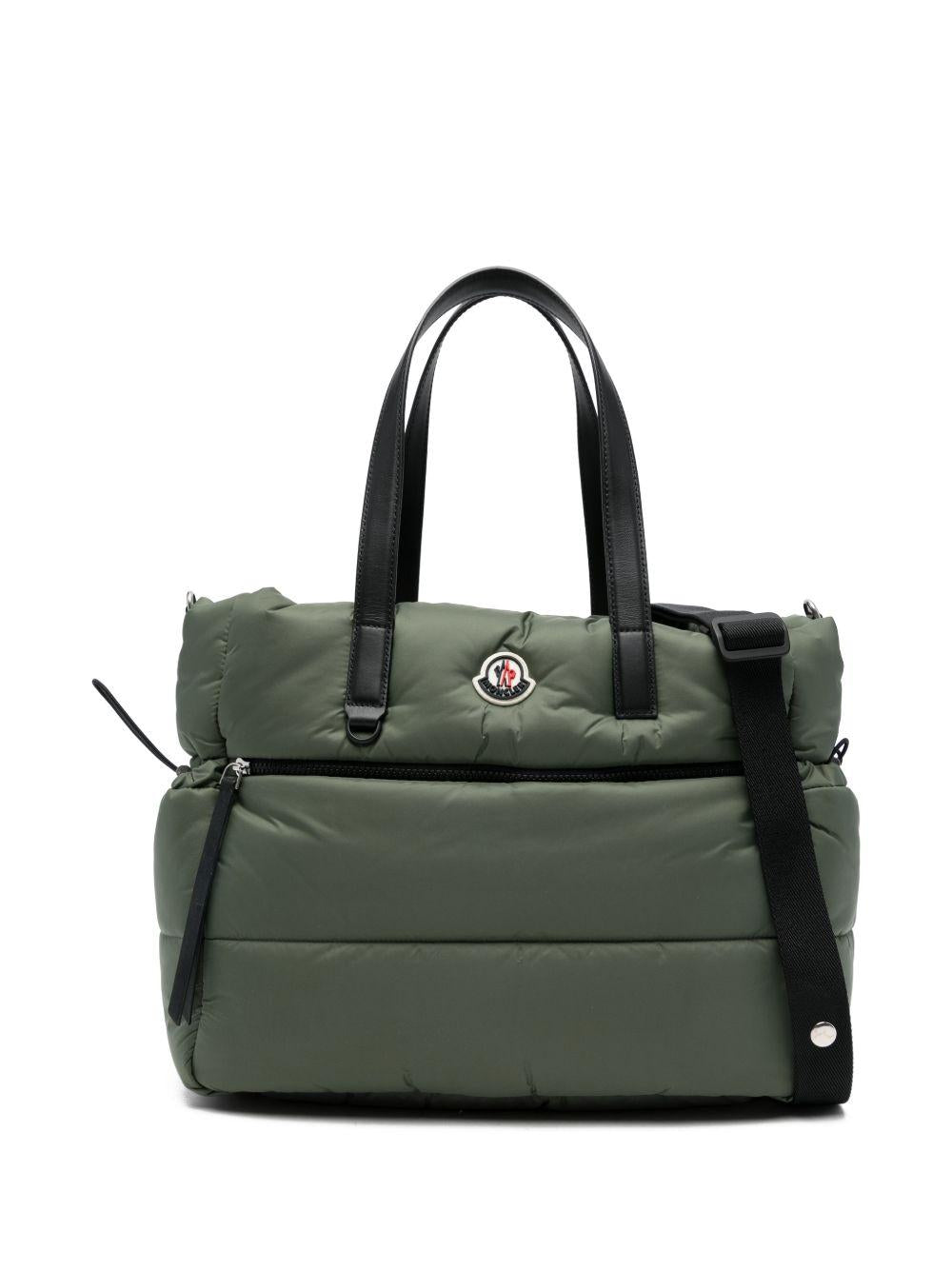 Borsa mamma verde 9515D00001M6811 891 Moncler Kids 