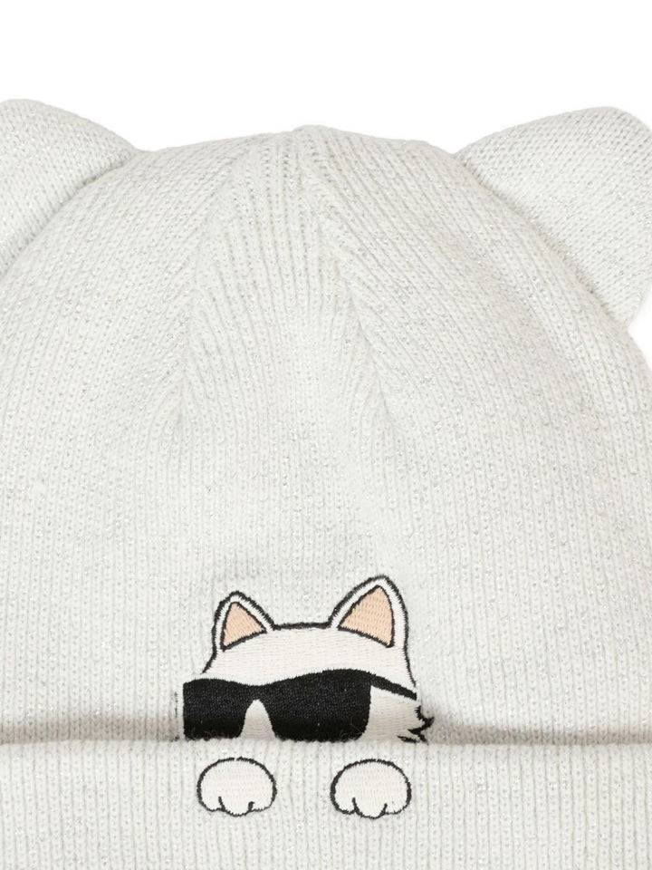 Cappello bianco per bambino Z31003 10P Karl Lagerfeld Kids 
