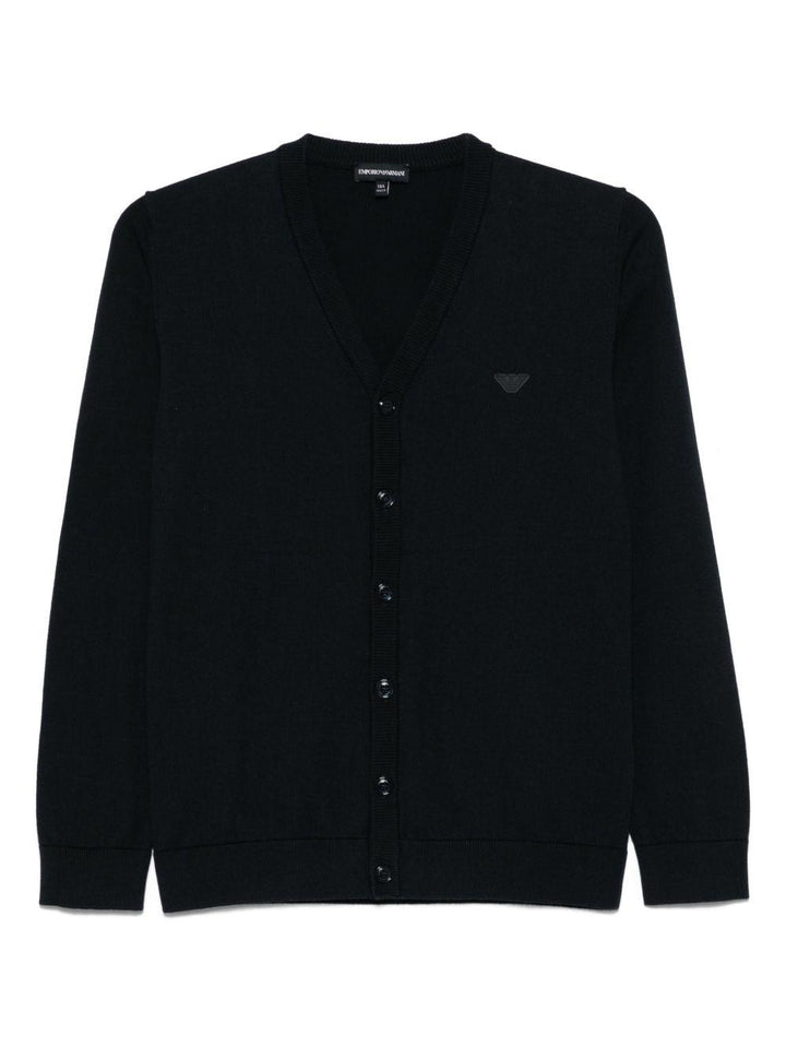 Cardigan blu notte per bambino