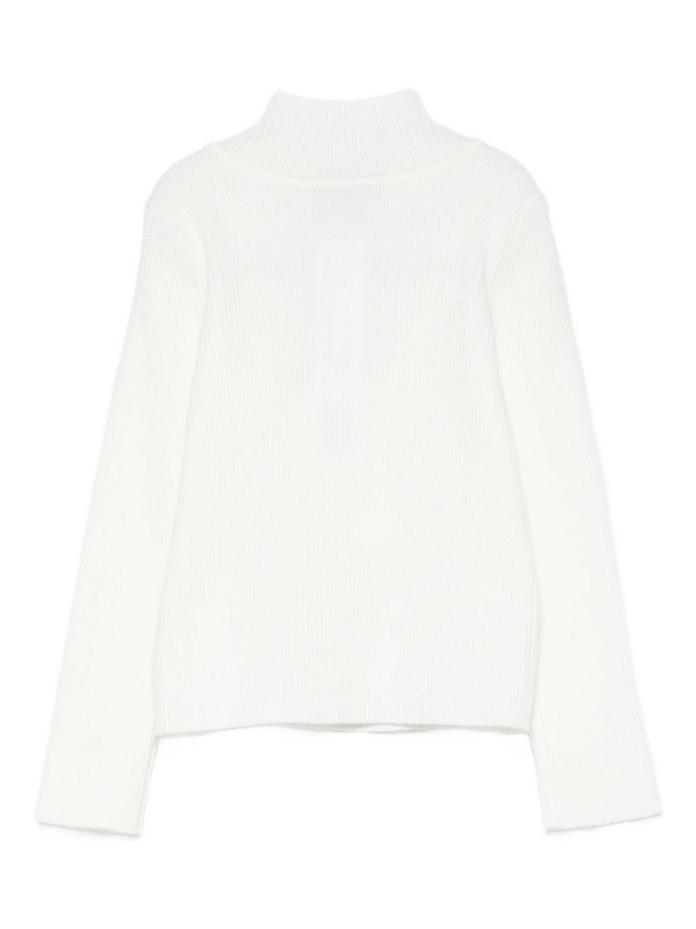 Maglione bianco per bambina 252GB3012 00526 Twin Set 