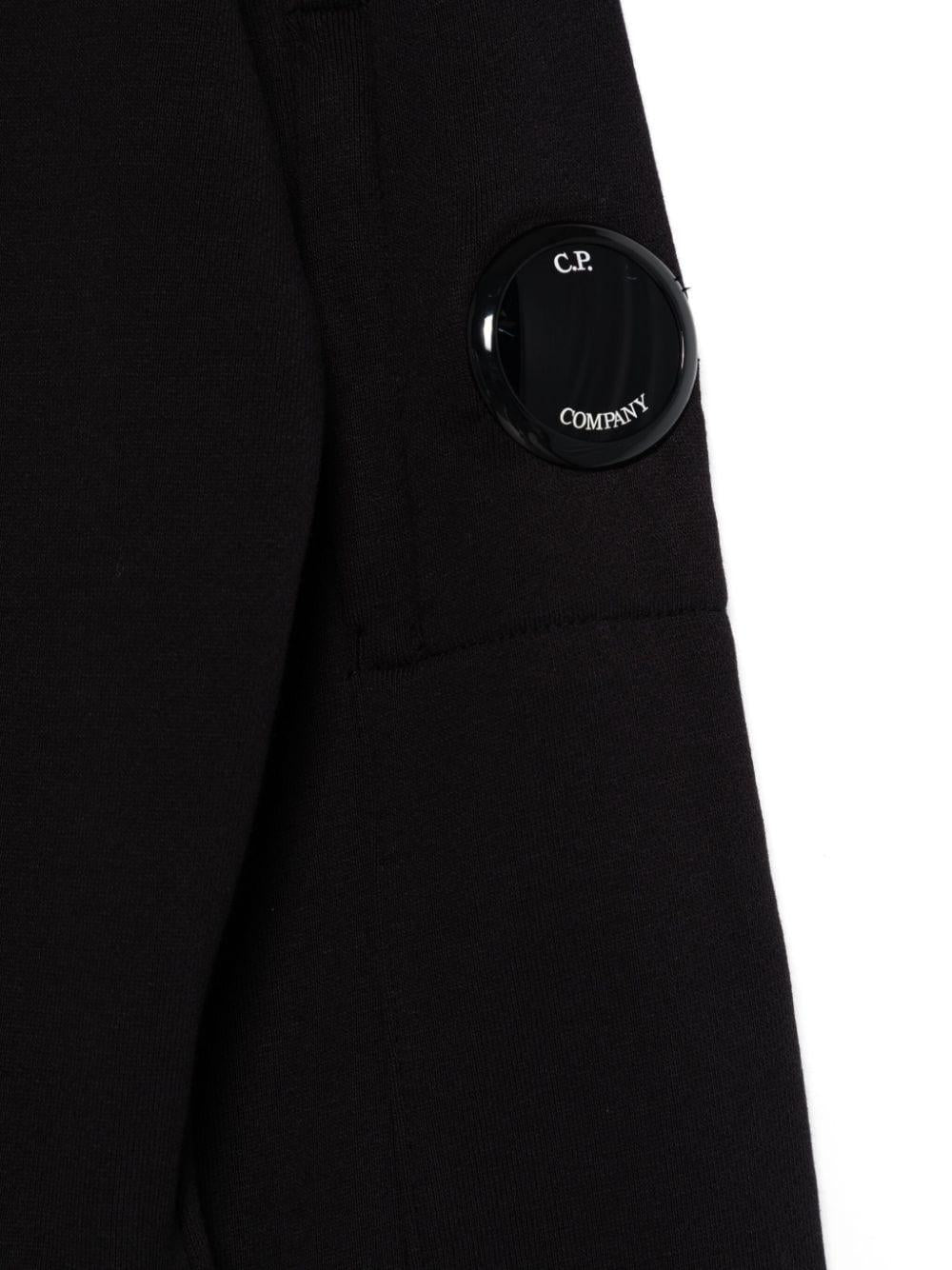 Black cotton sweatshirt for kids