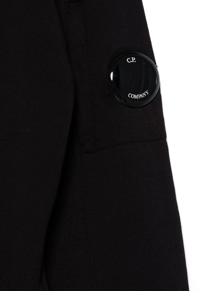 Black cotton sweatshirt for kids