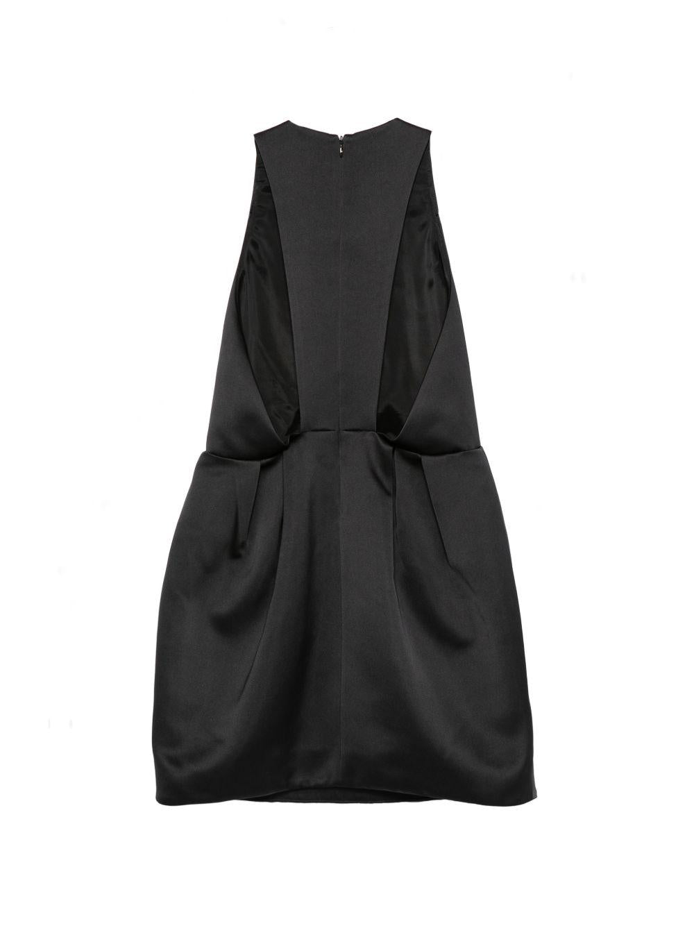 Abito nero per bambina EFAB6670RA016 N000 Elisabetta Franchi Kids 