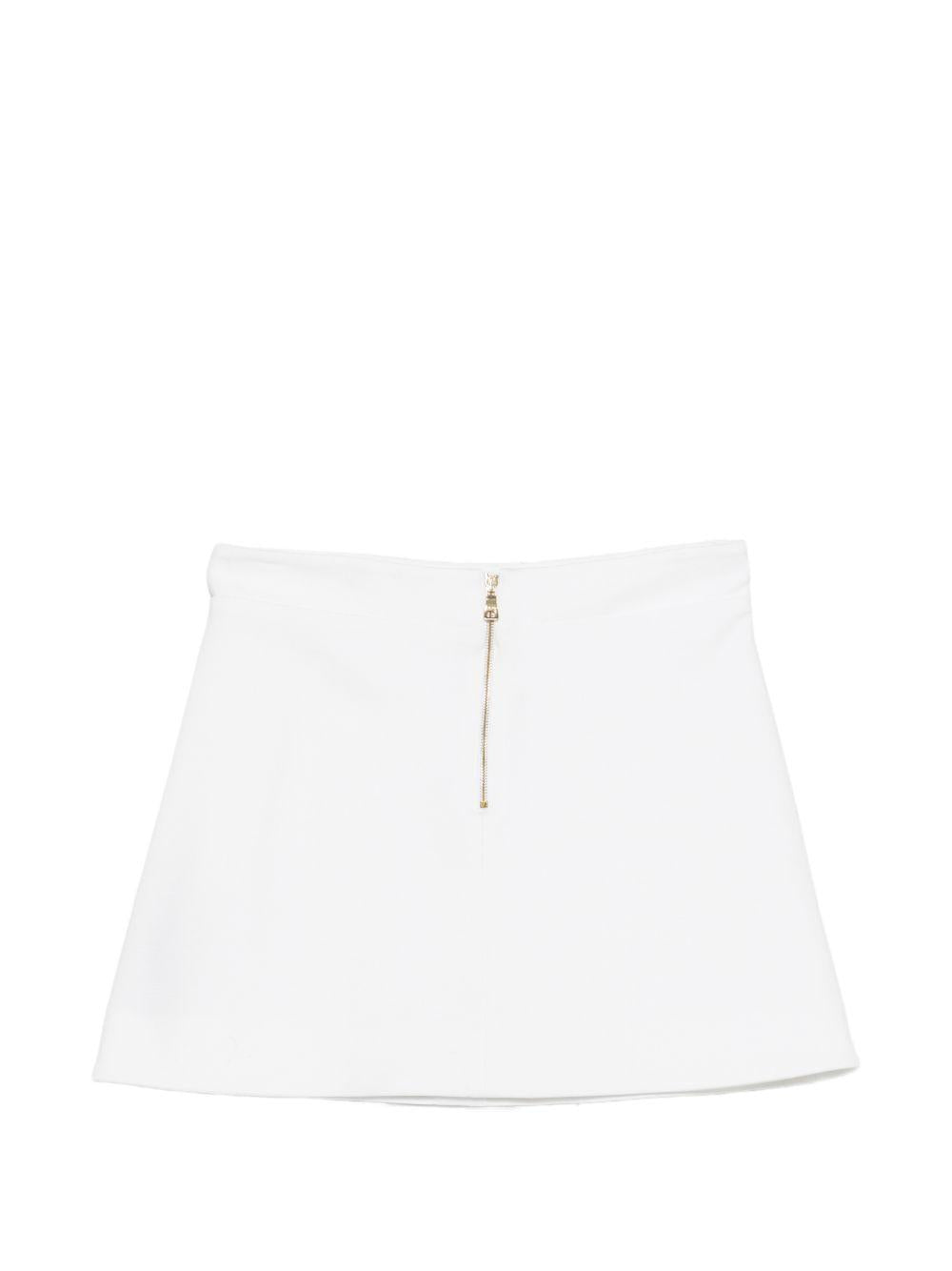 Gonna bianca per bambina BY7A71J0371 100 Balmain Kids 