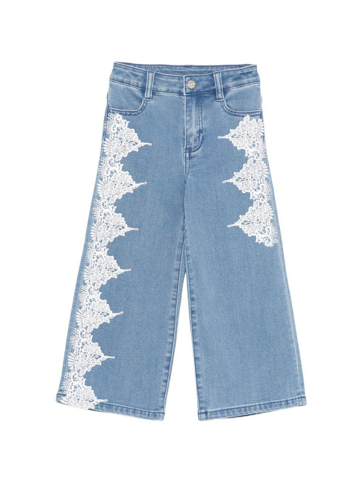 Jeans blu per bambina 261GB2031 03451 Twin Set 