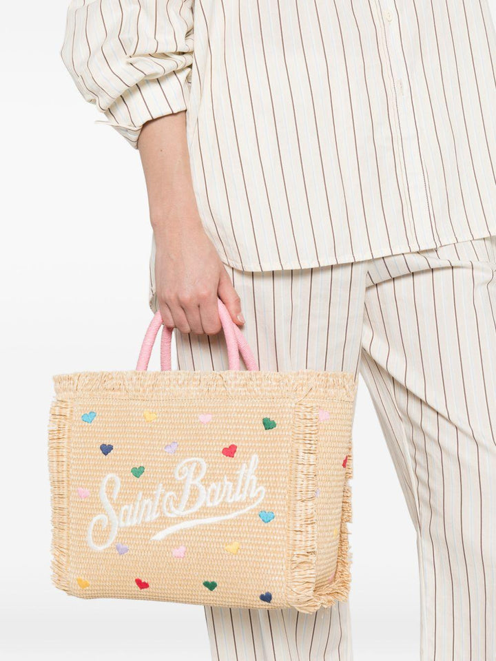 Borsa beige per bambina COL0017 00344L MC2 Saint Barth Kids 