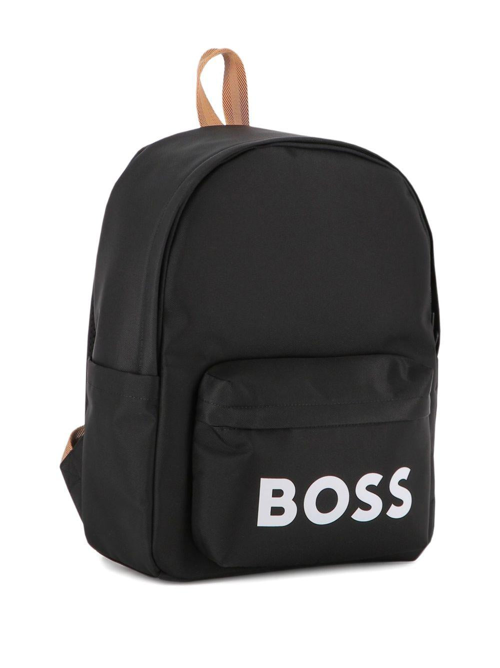 Zaino nero per bambino J52652 09B Boss Kids 