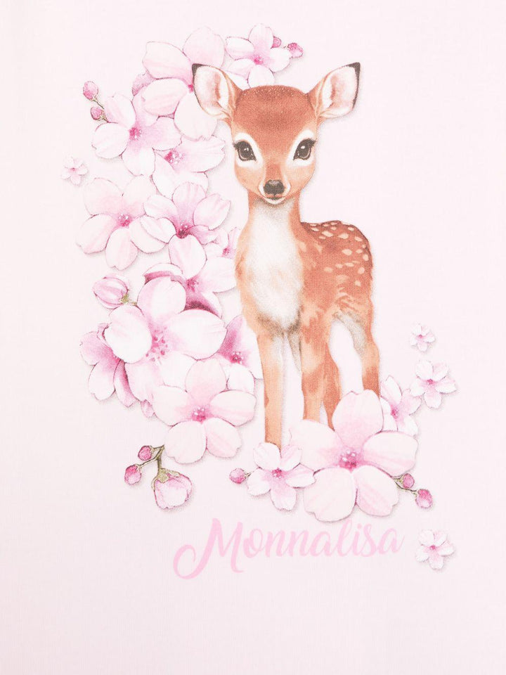 T-shirt rosa per bambina