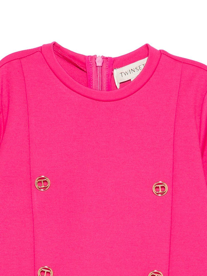Abito fucsia per bambina 252GB2222 00338 Twin Set 
