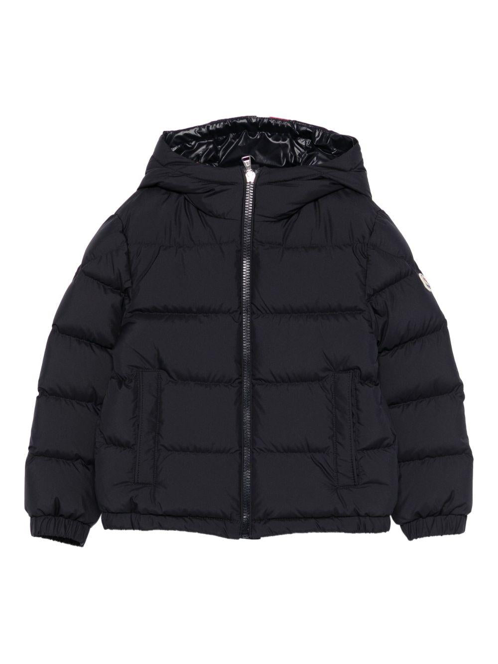 Giubbotto blu navy per bambino 9541A00101597YW 778 Moncler Kids 
