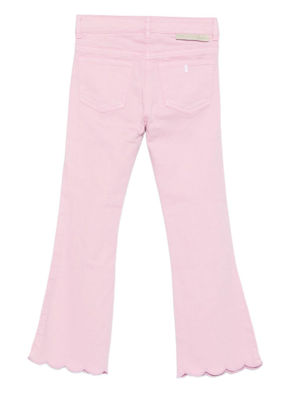 Pantalone rosa per bambina TX6B20Z0156 568 Stella McCartney Kids 