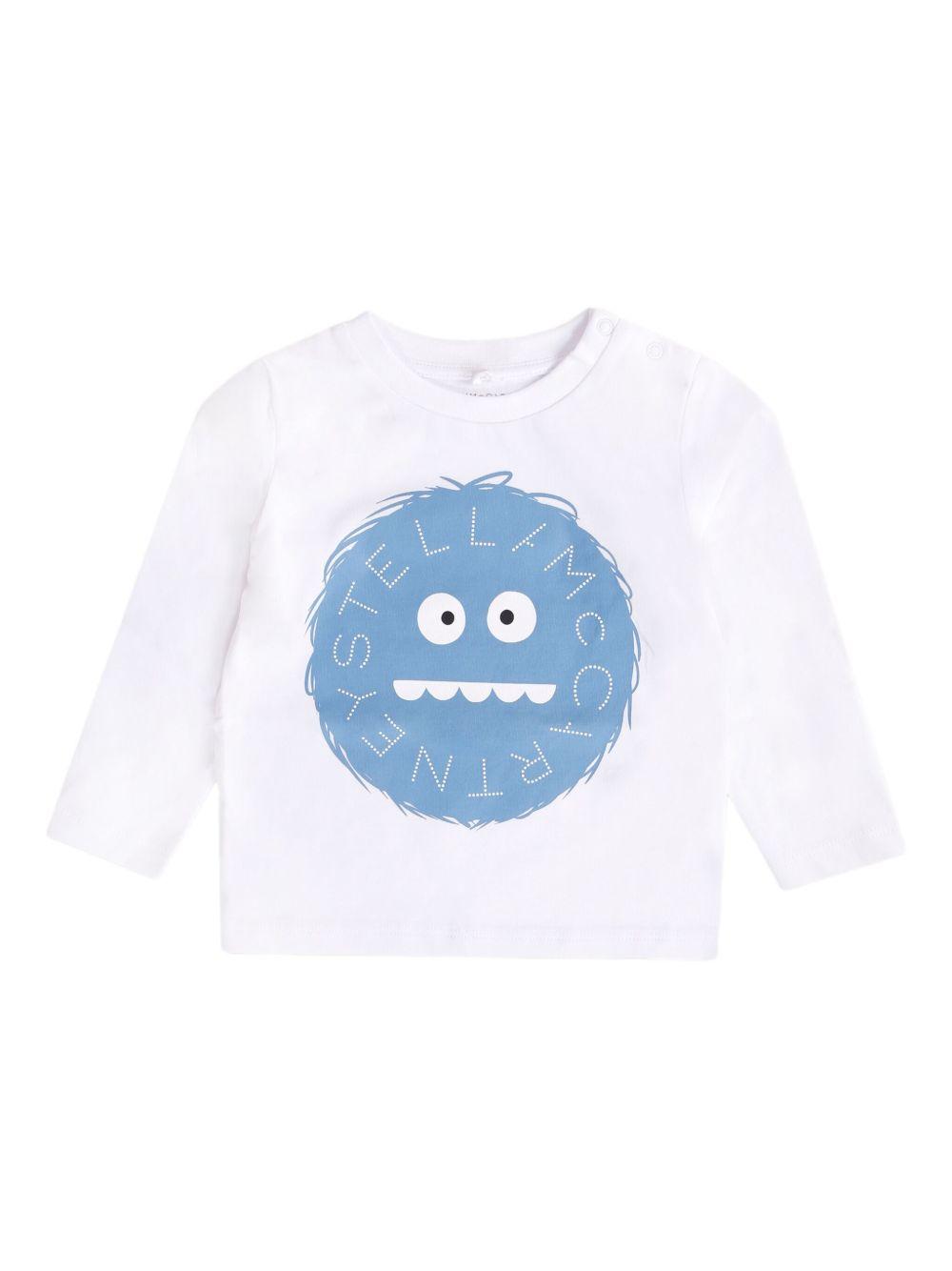 T-shirt bianca per neonato TX8570Z0434 100 Stella McCartney Kids 