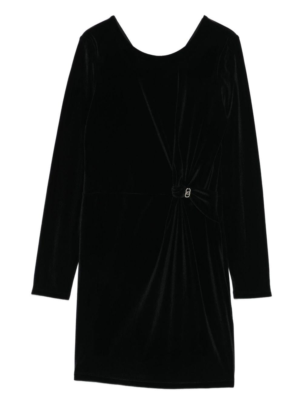 Abito nero per bambina GF5091J4787 22222 Liu Jo 