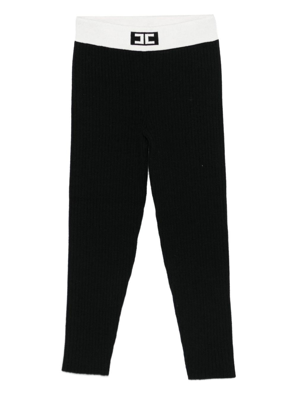 Leggins nere per bambina EFPA301CFL040 D748 Elisabetta Franchi Kids 