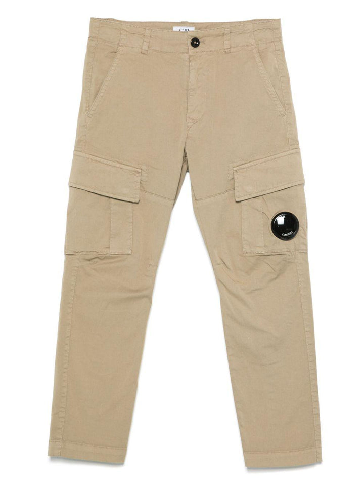 Sand beige trousers for children