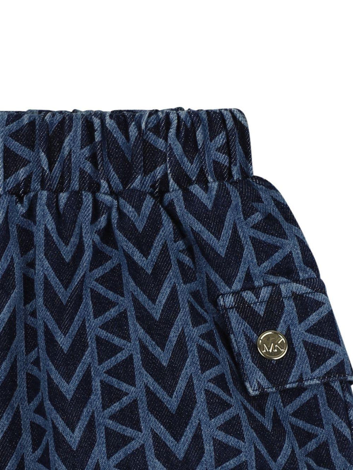 Completo bianco/blu per neonata R30614 Z10 Michael Kors Kids 