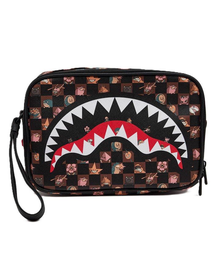 Borsa marrone/nero per bambino 910B8907 NSZ Sprayground Kid 