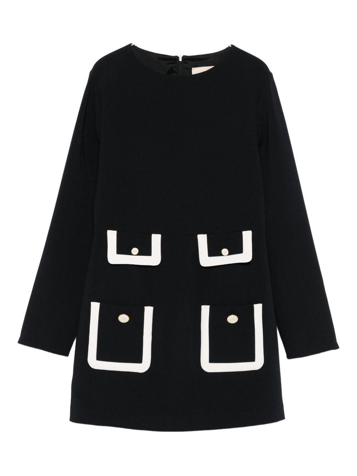 Abito nero per bambina EFAB6230GA085 D748 Elisabetta Franchi Kids 