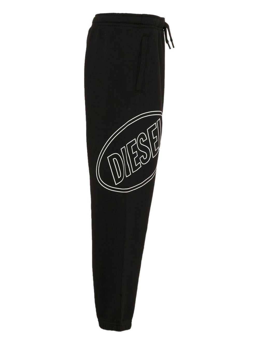 Pantalone nero per bambino J026610GEAD K900 Diesel Kids 