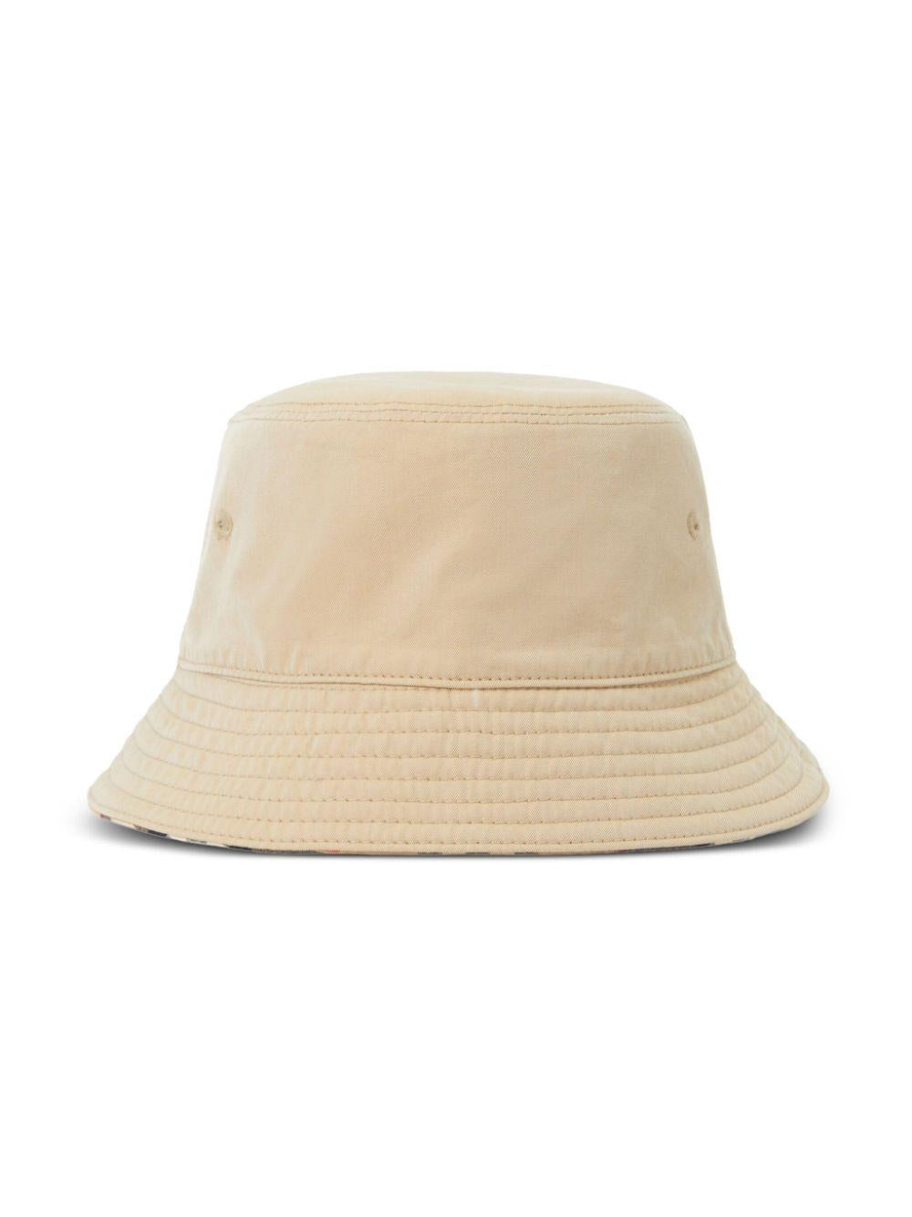 Cappello reversibile beige per bambini 8070043 A1366 Burberry Kids 