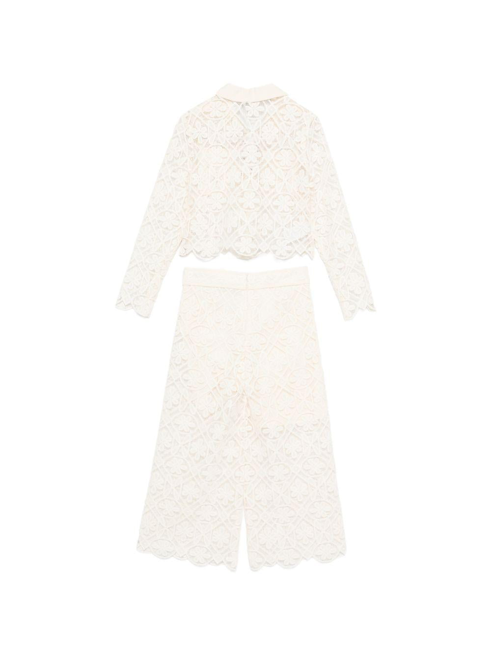 Completo bianco per bambina 5288 004 Abel & Lula 