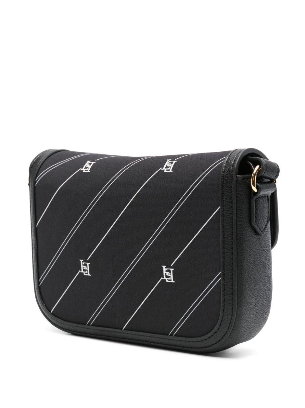 Black bag for girls with logo