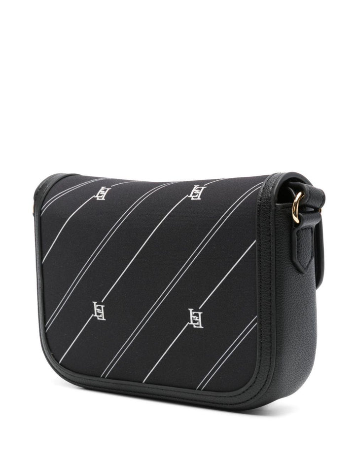 Black bag for girls with logo