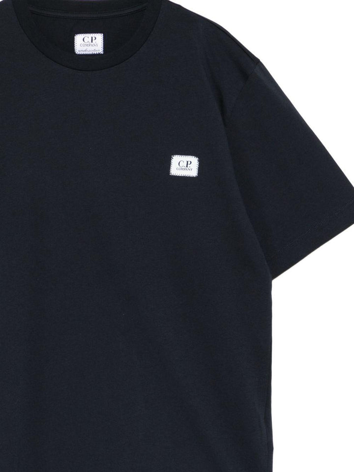 T-shirt blu eclissi per bambino CMM00SLAA17 41150 C.P Company Kids 