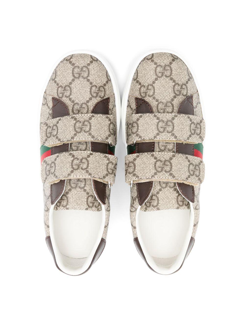 Sneakers marrone/beige per bambino 463090FACYF 9753 Gucci Kids 