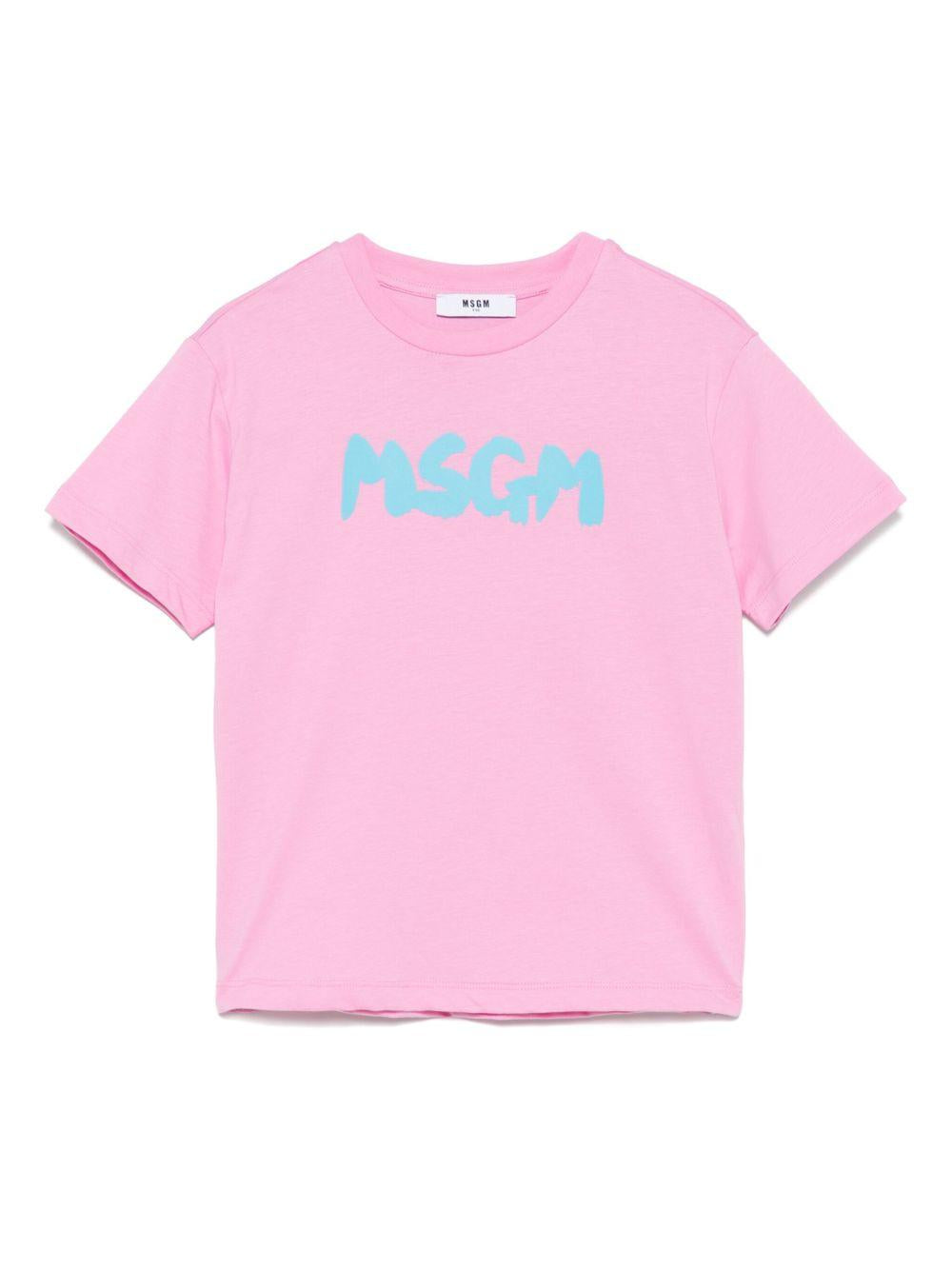 T-shirt rosa lilla per bambino