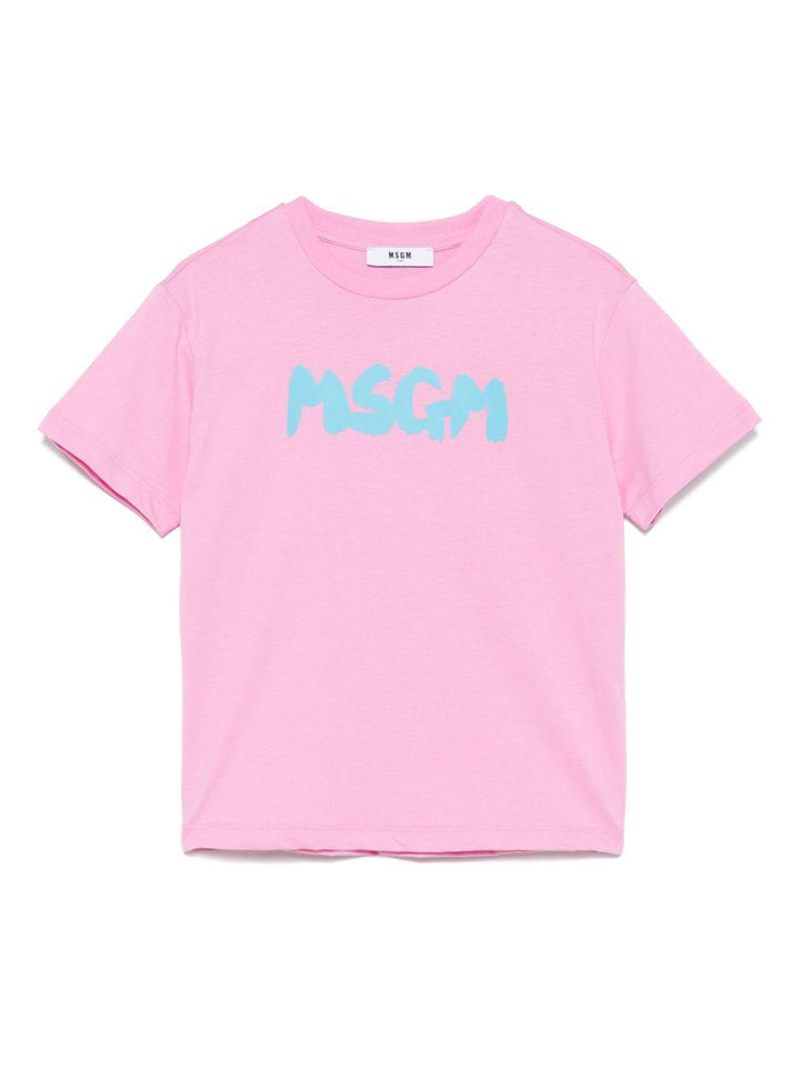 T-shirt rosa lilla per bambino