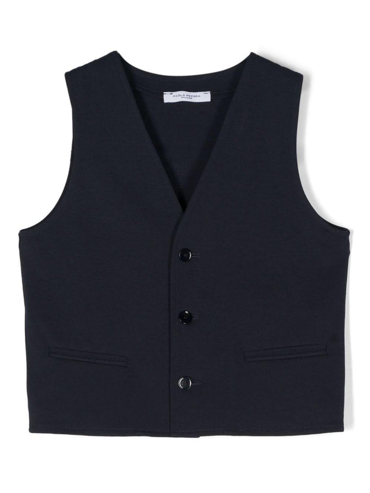 Blue vest for children