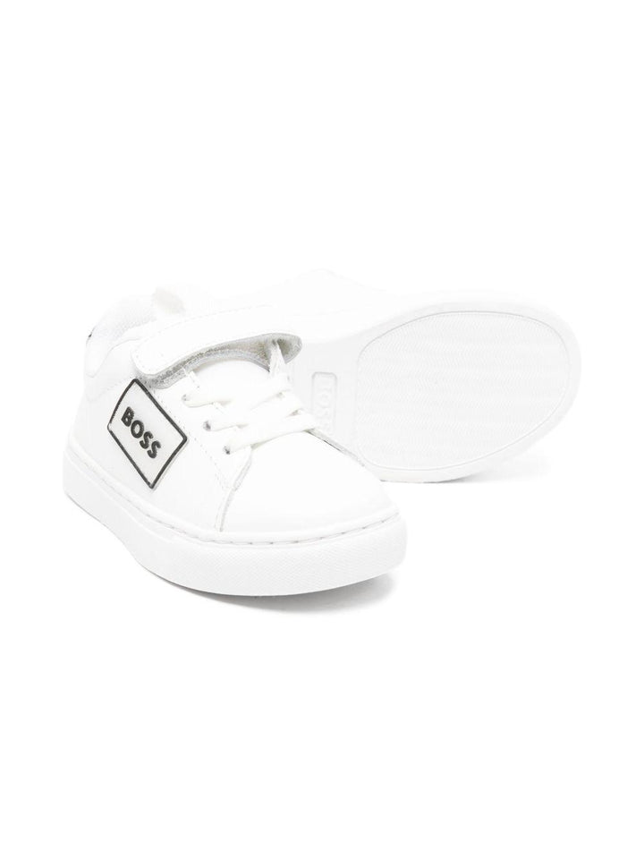 Sneakers bianche per bambino J52573K 10P Boss Kids 