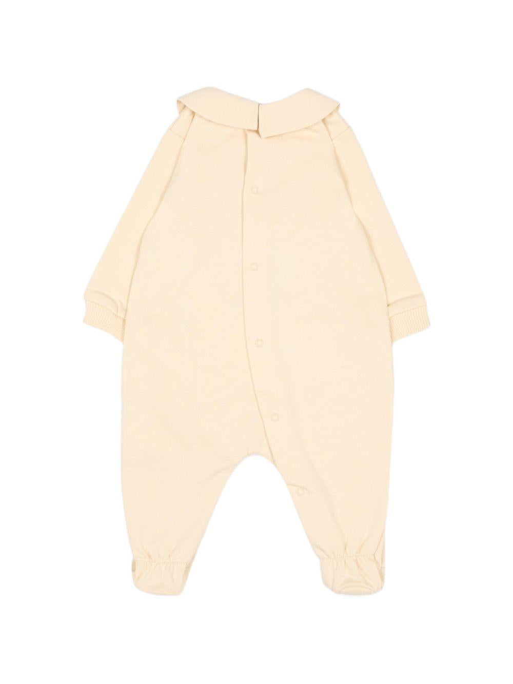 Kit tutina beige per neonato MUY09PLCA40 20404 Moschino Kids 