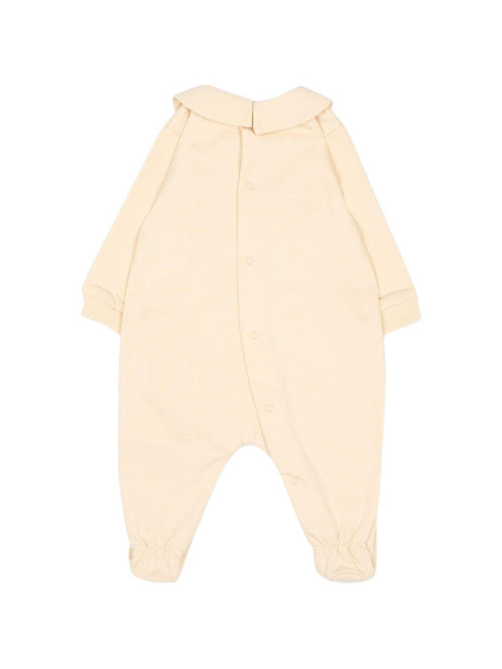 Kit tutina beige per neonato MUY09PLCA40 20404 Moschino Kids 
