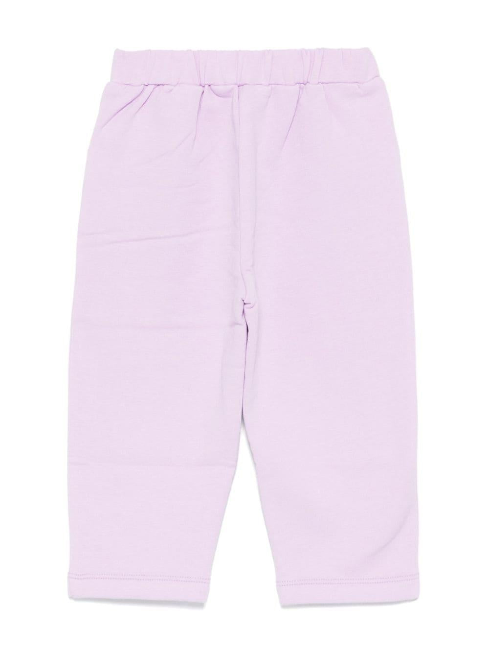 Pantalone viola lilla per neonata
