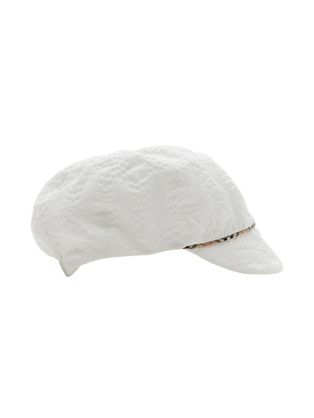 Pagliaccetto bianco per neonato 8078861 A1464 Burberry Kids 
