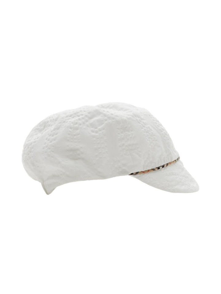 Pagliaccetto bianco per neonato 8078861 A1464 Burberry Kids 